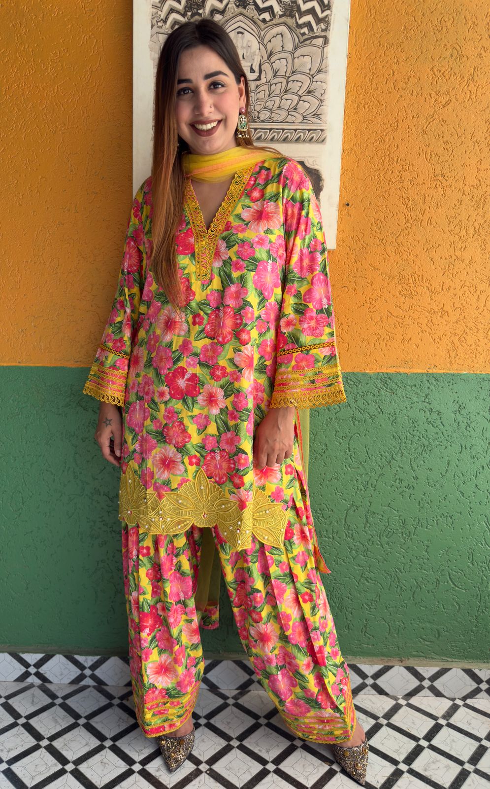 Pure cotton Stitched Suit