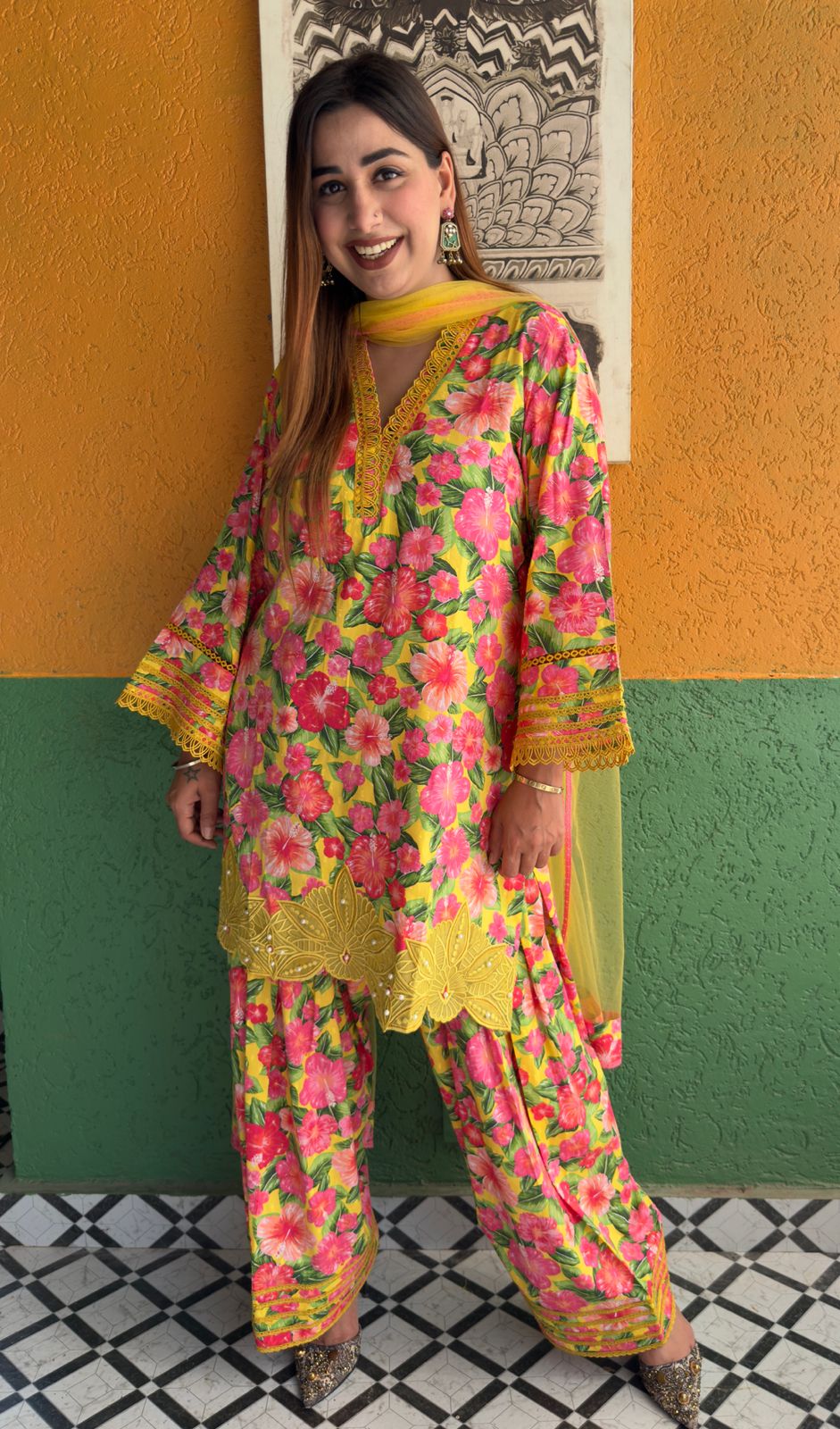 Pure cotton Stitched Suit