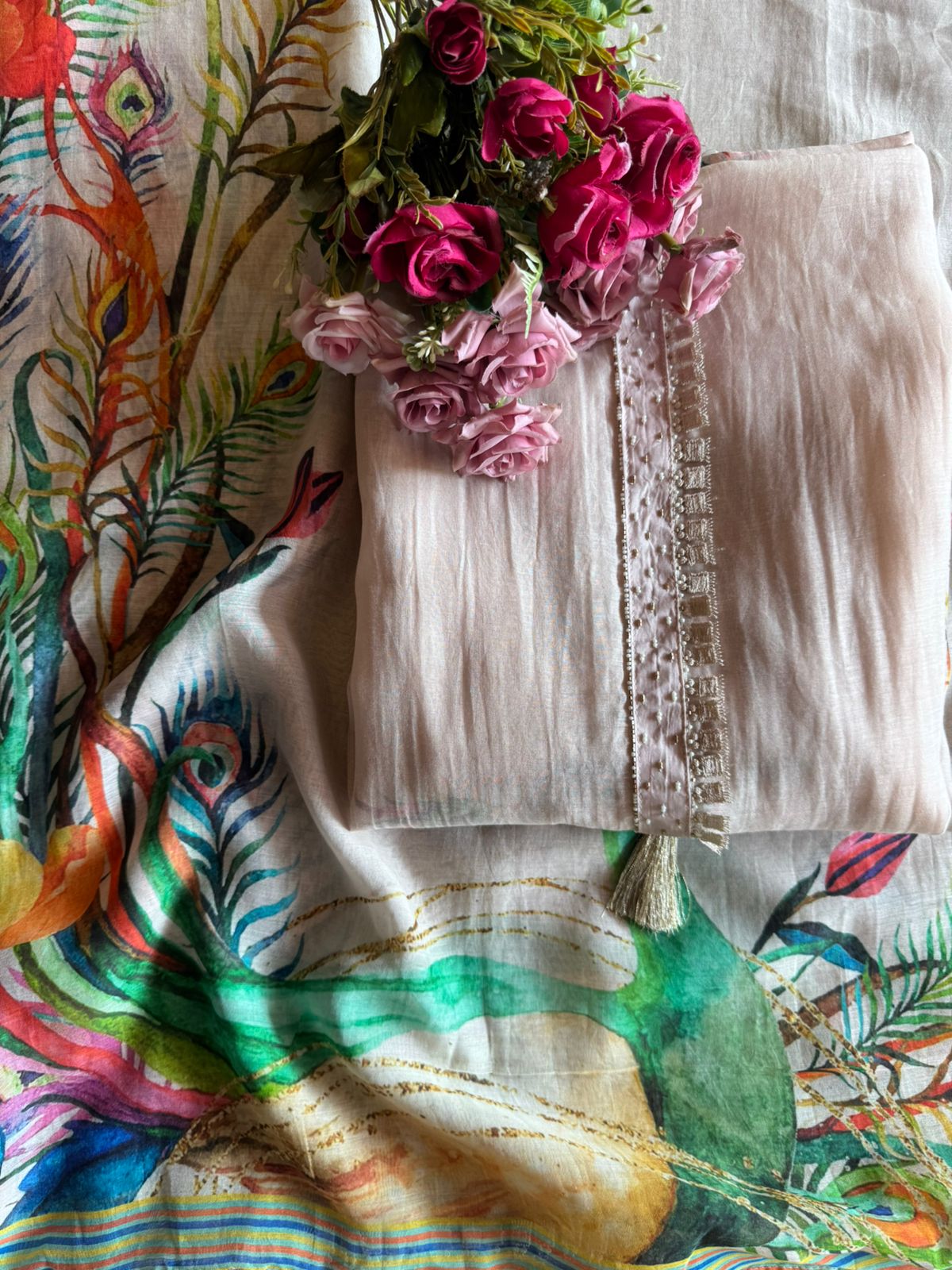 SHOP OUR LATEST NANDIVAN DESIGN RADHE KRISHNA SPECIAL