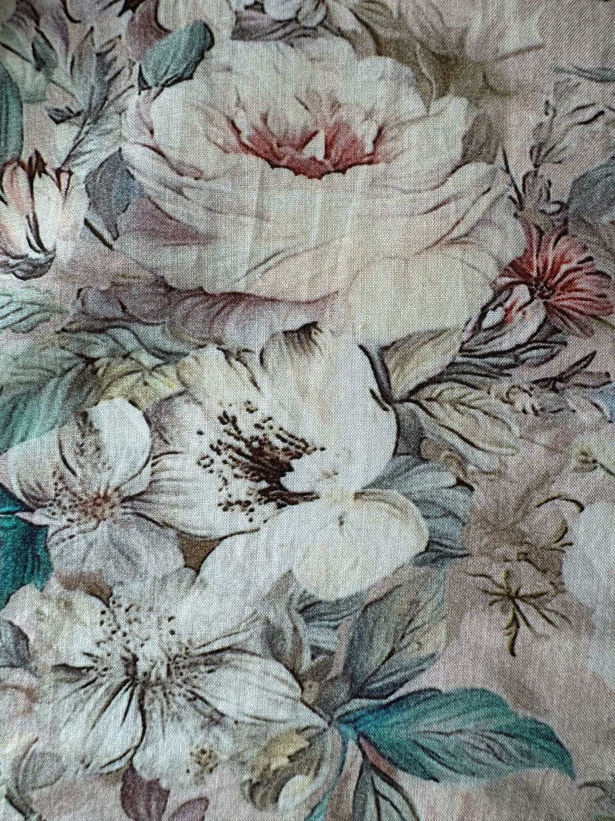 Pure organic cotton Muslin Unstitched Suit