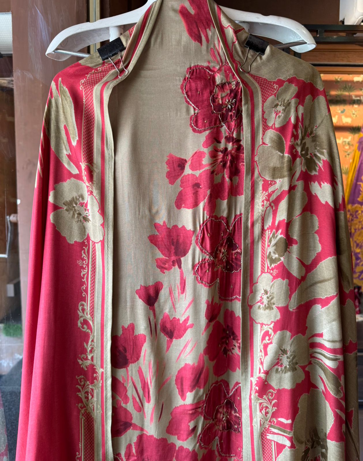 Viscose  muslin digital printed Shirt