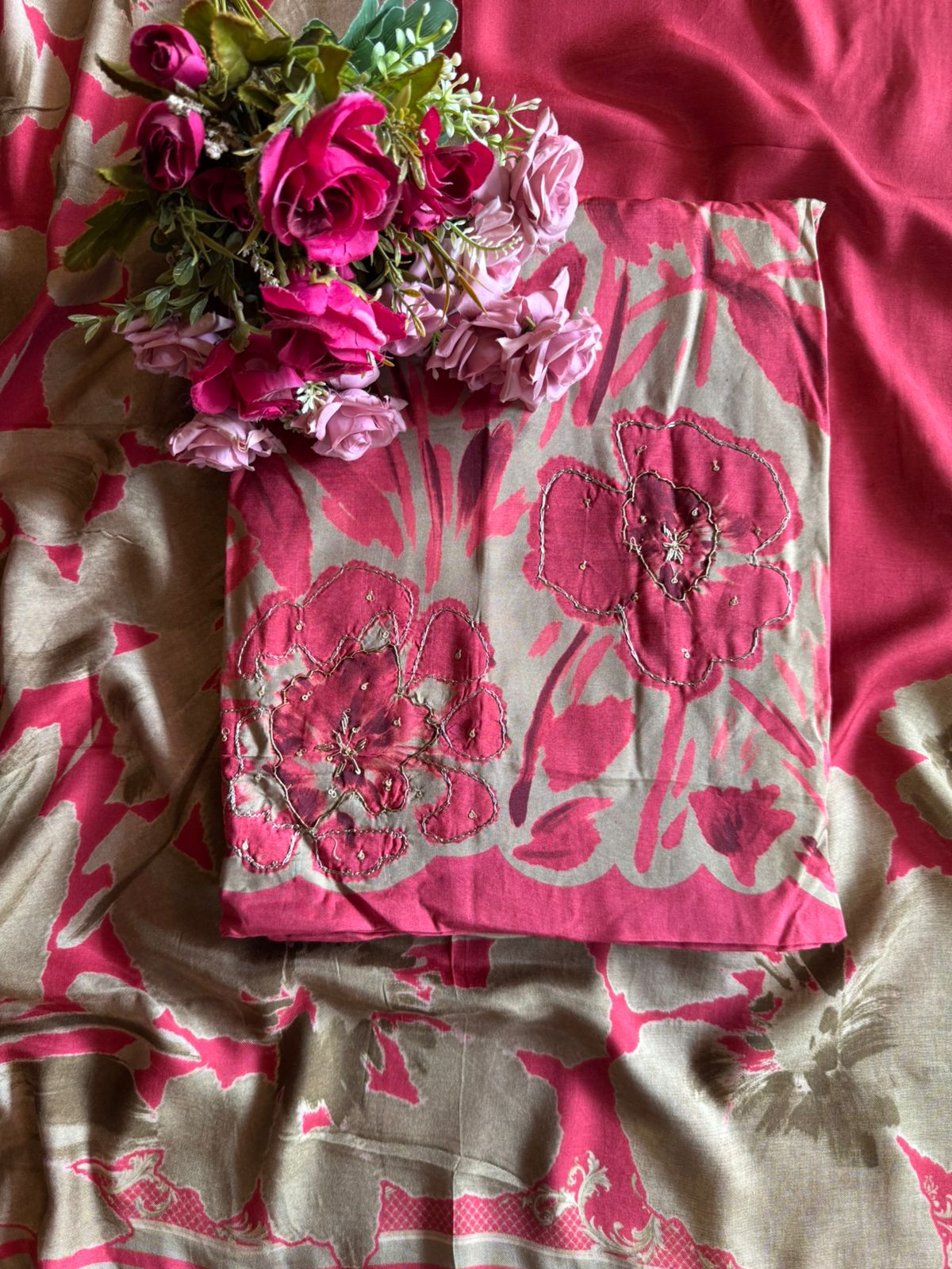 Viscose  muslin digital printed Shirt