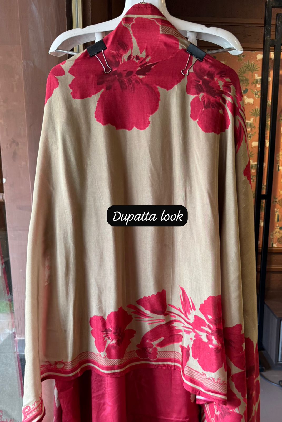 Viscose  muslin digital printed Shirt