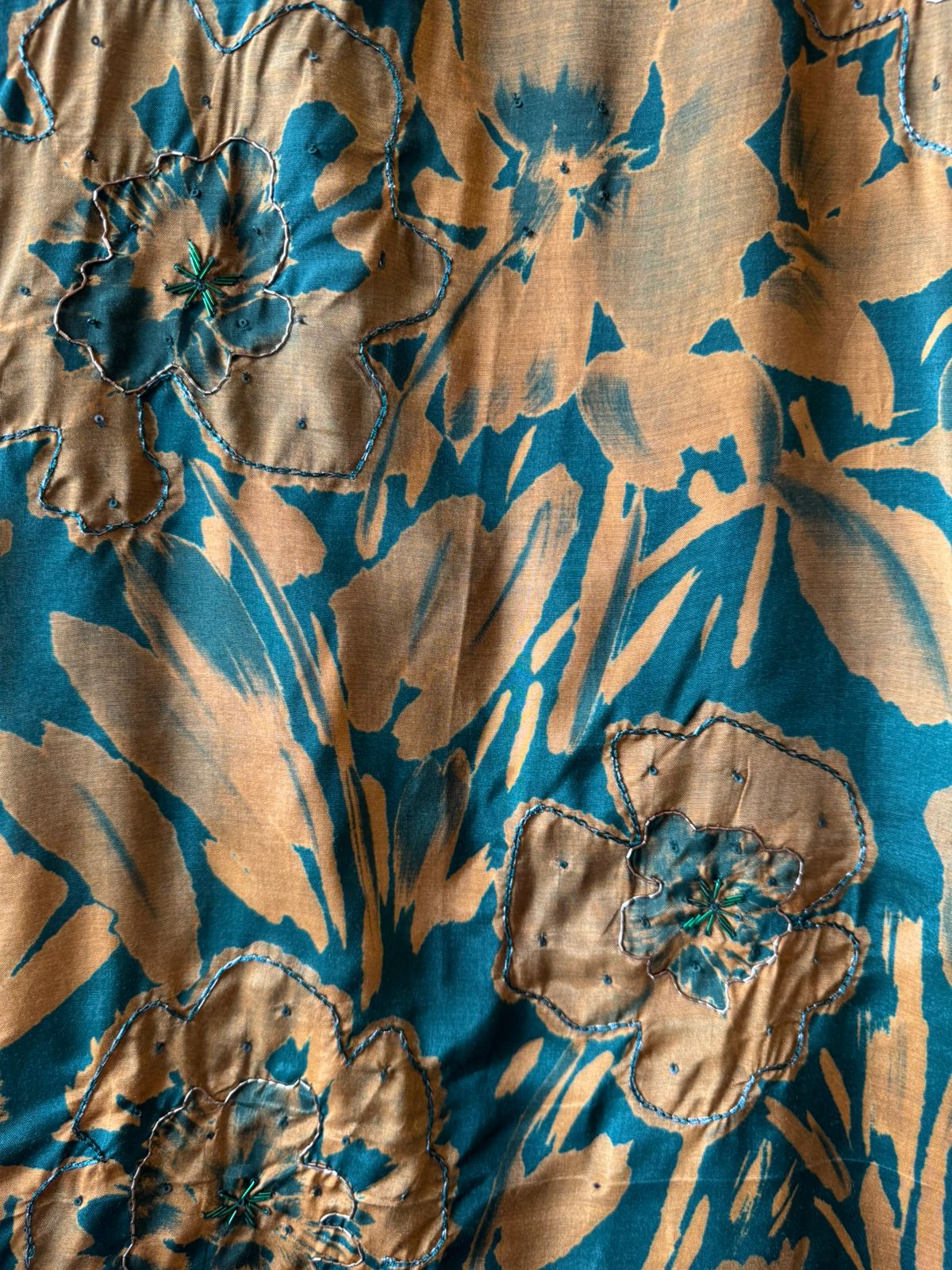 Viscose  muslin digital printed Shirt