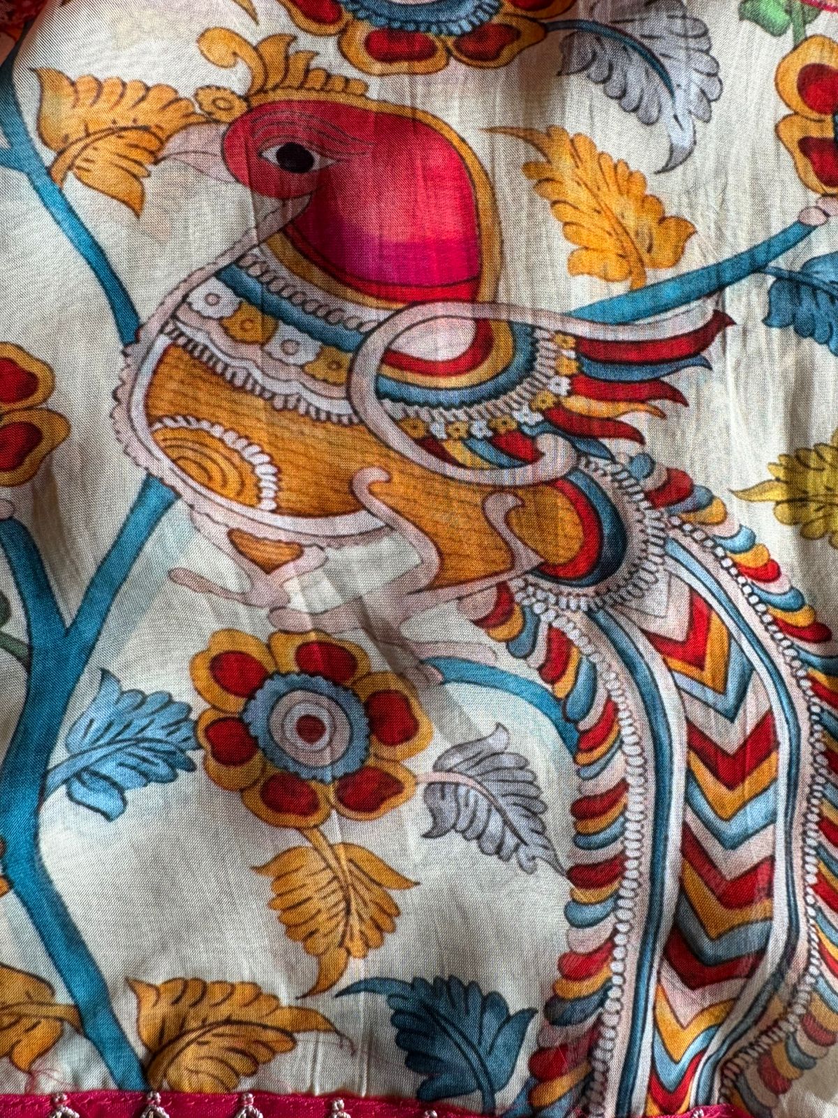 Soft digital printed bandhani shirts