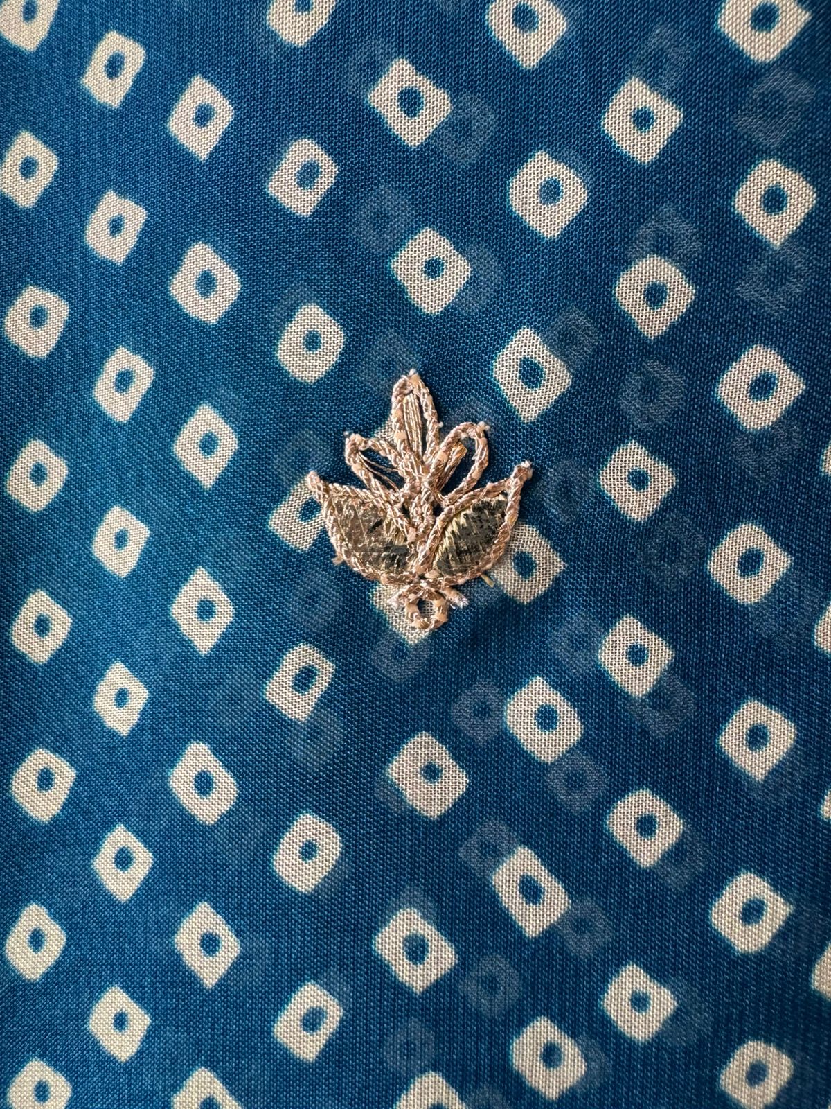 Soft digital printed bandhani shirts