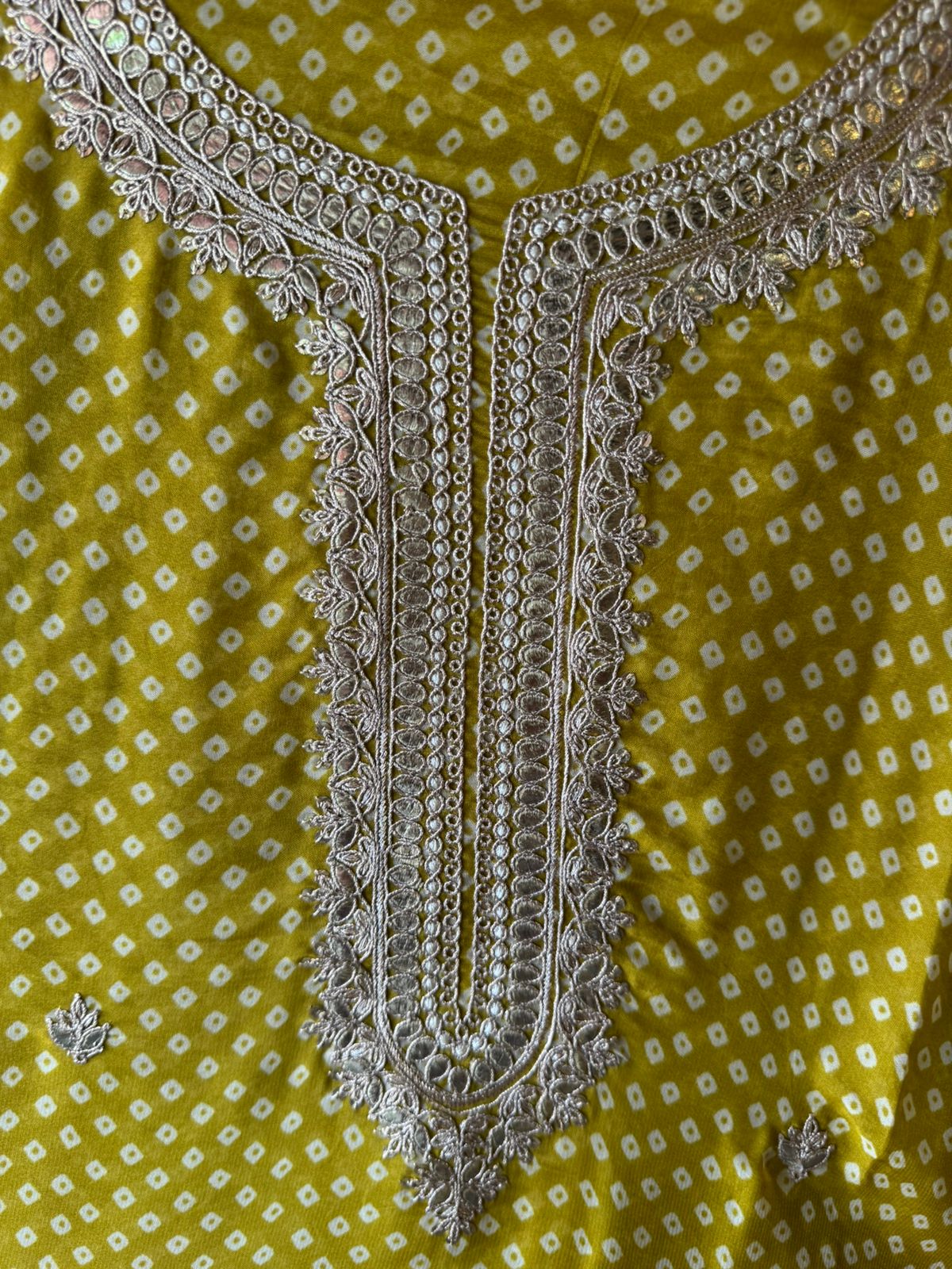 Soft digital printed bandhani shirts