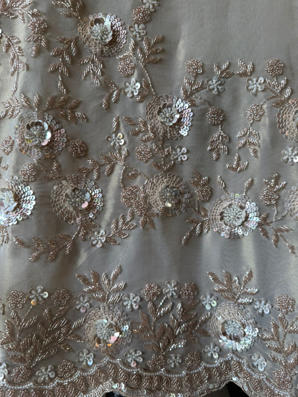 Soft shimmer tissue shirt