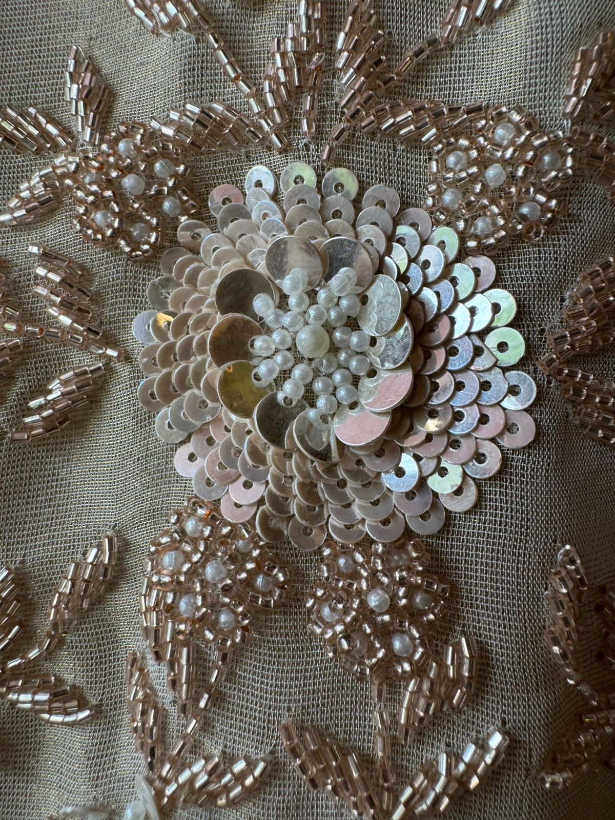 Soft shimmer tissue shirt