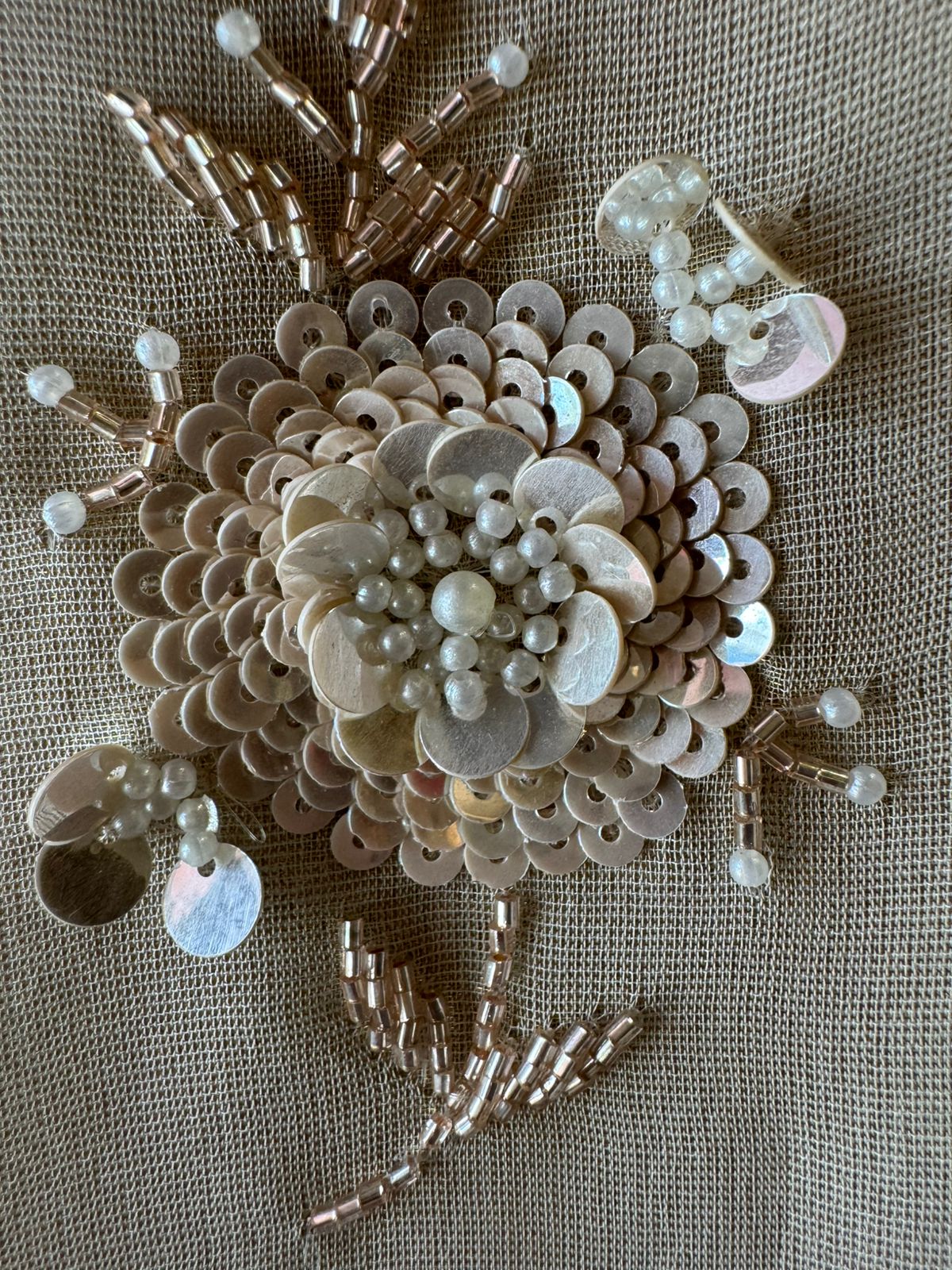 Soft shimmer tissue shirt