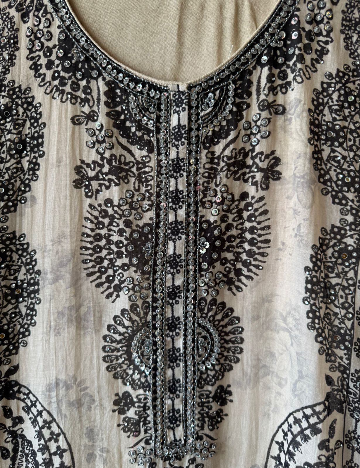 Unstitched Suit on Soft digital printed