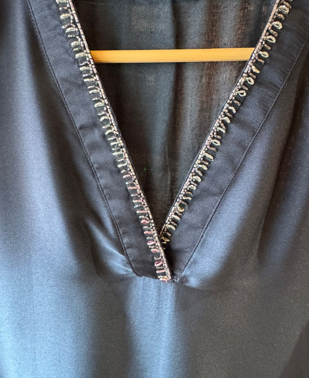 Premium dual shaded organza stitched Shirt