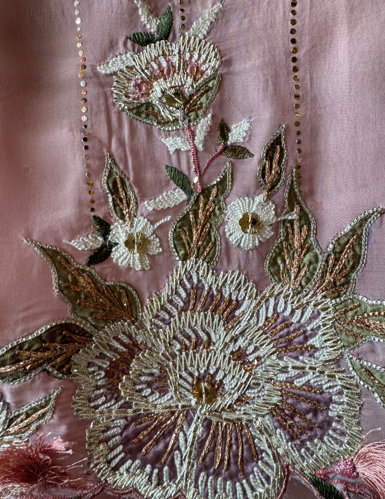 Soft organza Unstitched suit