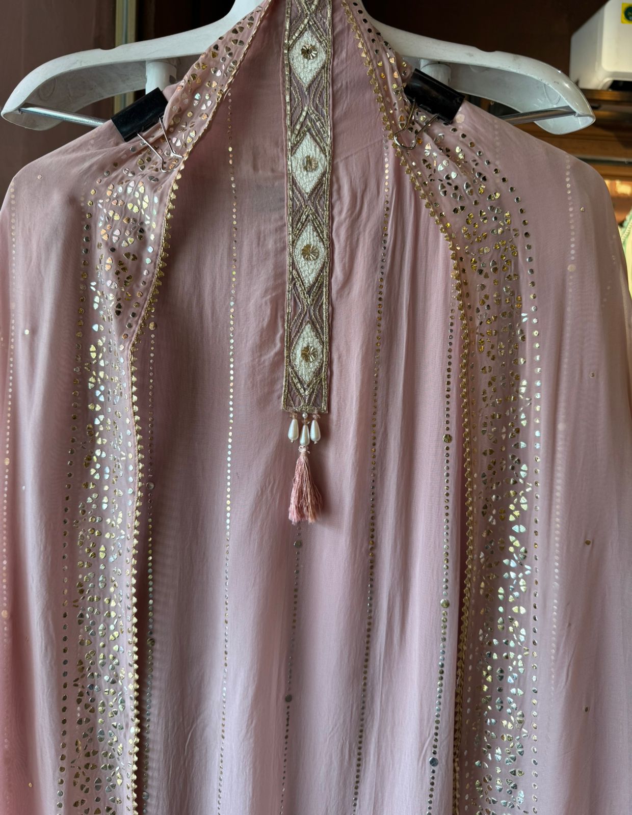 Soft organza Unstitched suit