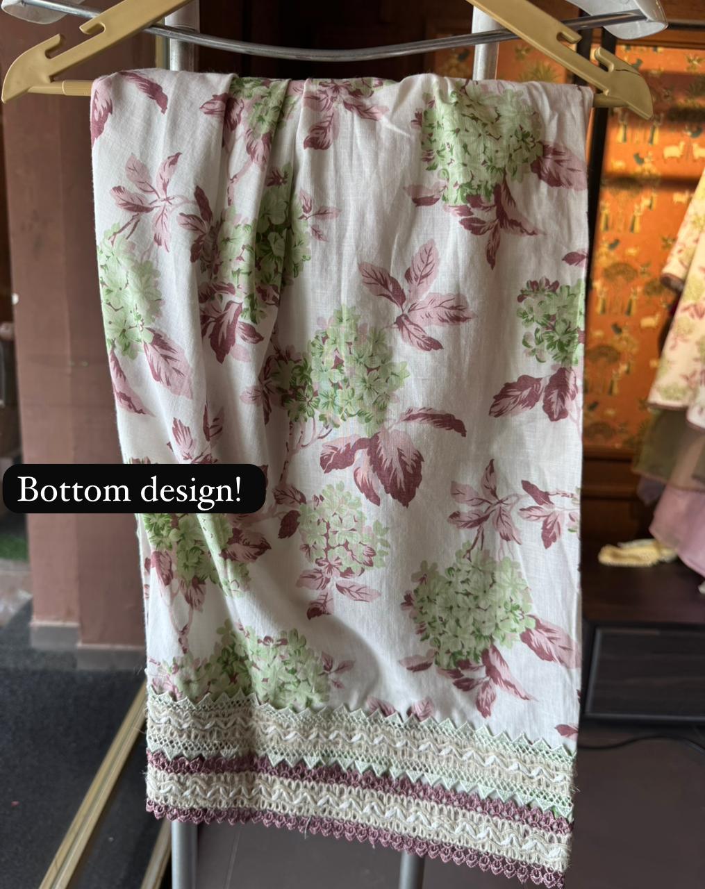 Pure Cotton linen digital printed Stitched Set