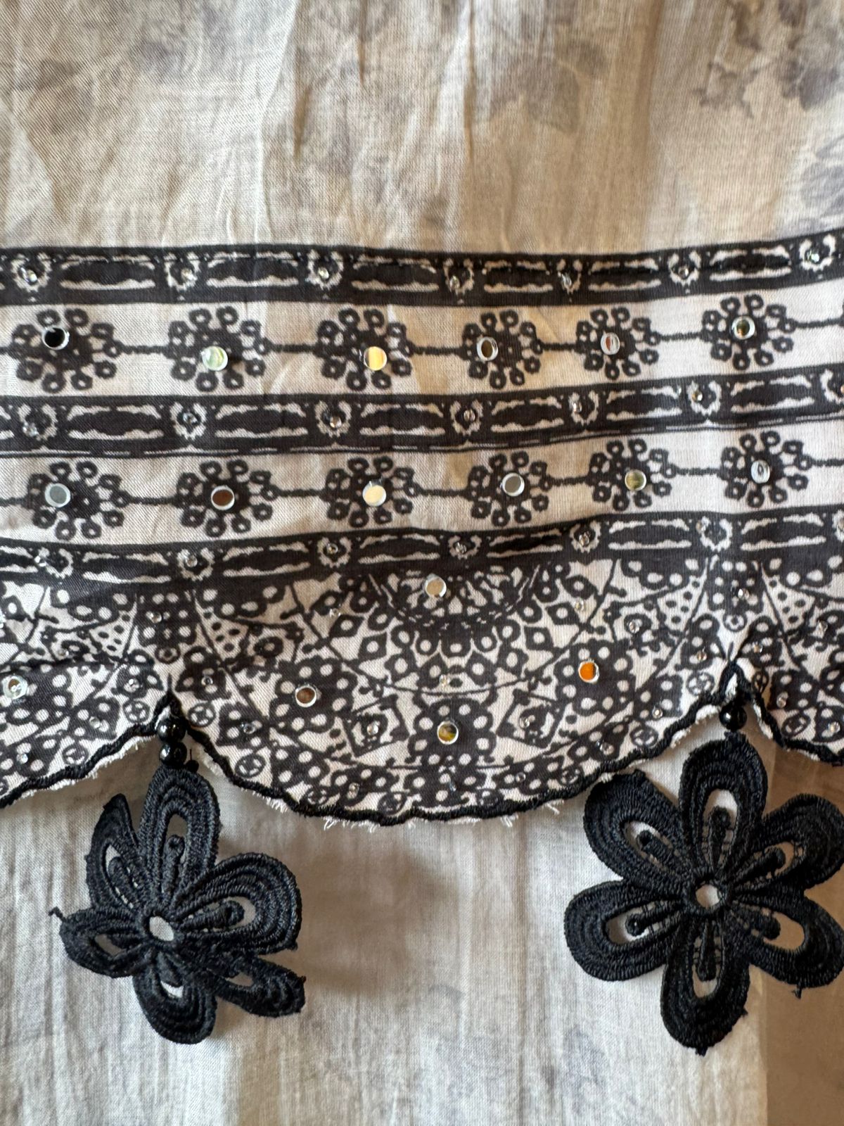 Unstitched Suit on Soft digital printed