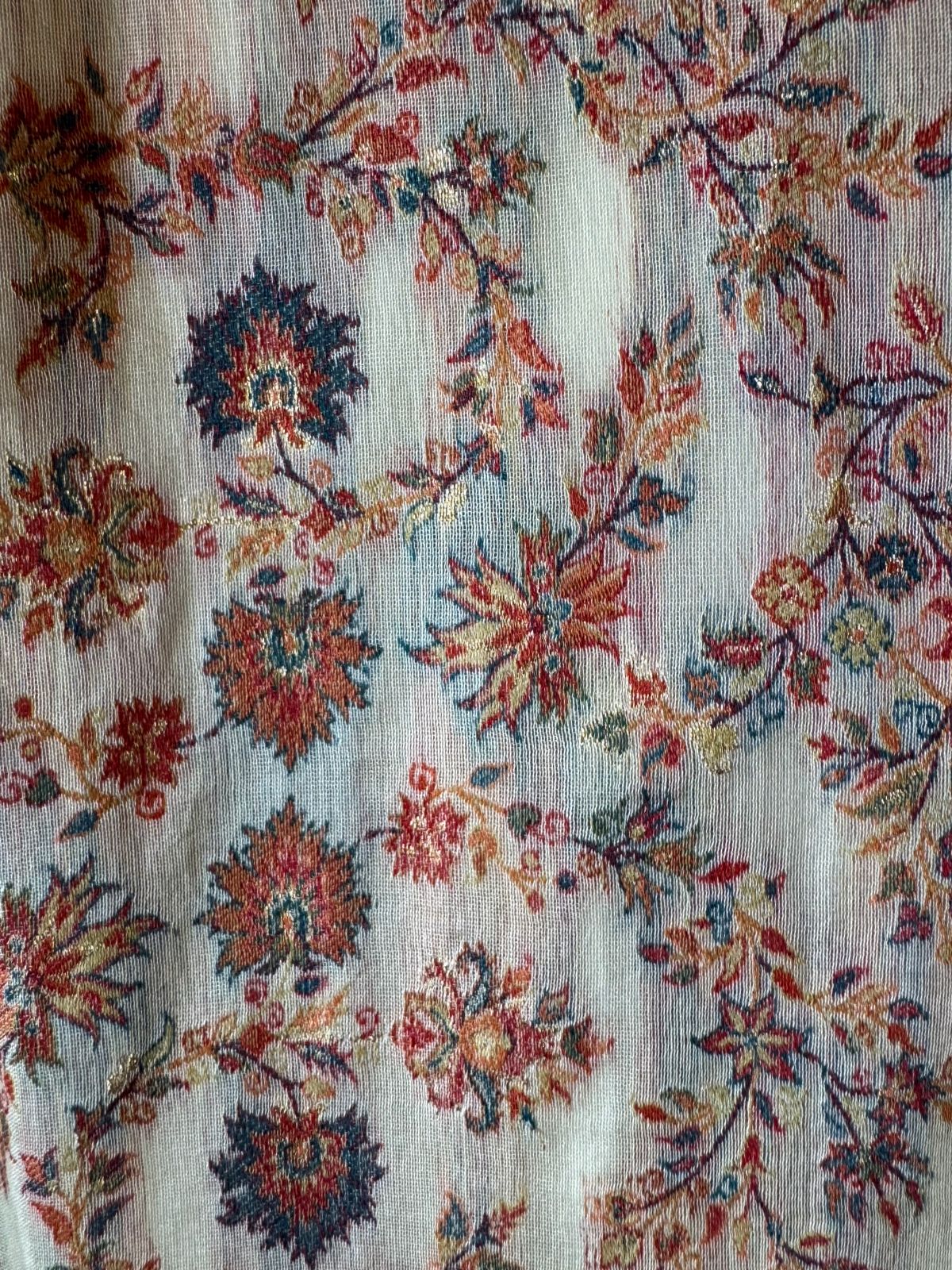 Pure Organza Silk Unstitched suit