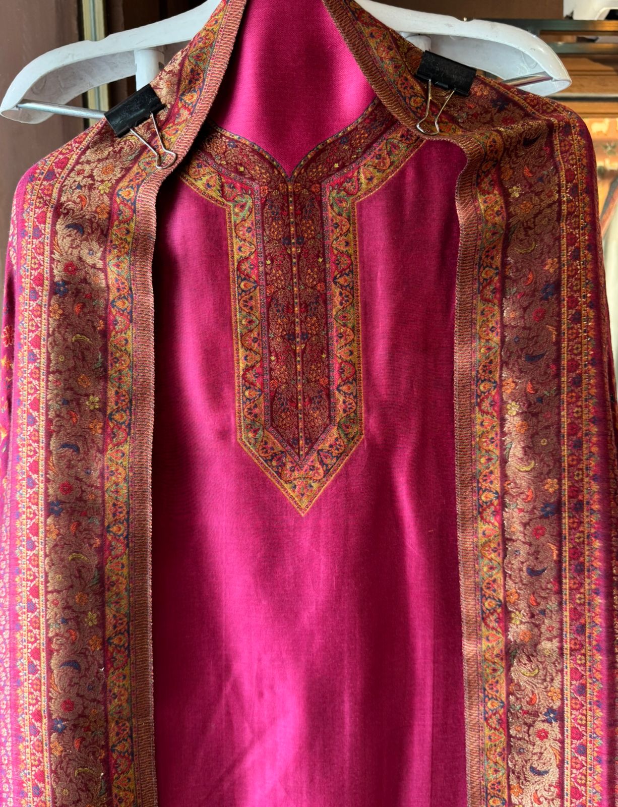 Pure Organza Silk Unstitched suit