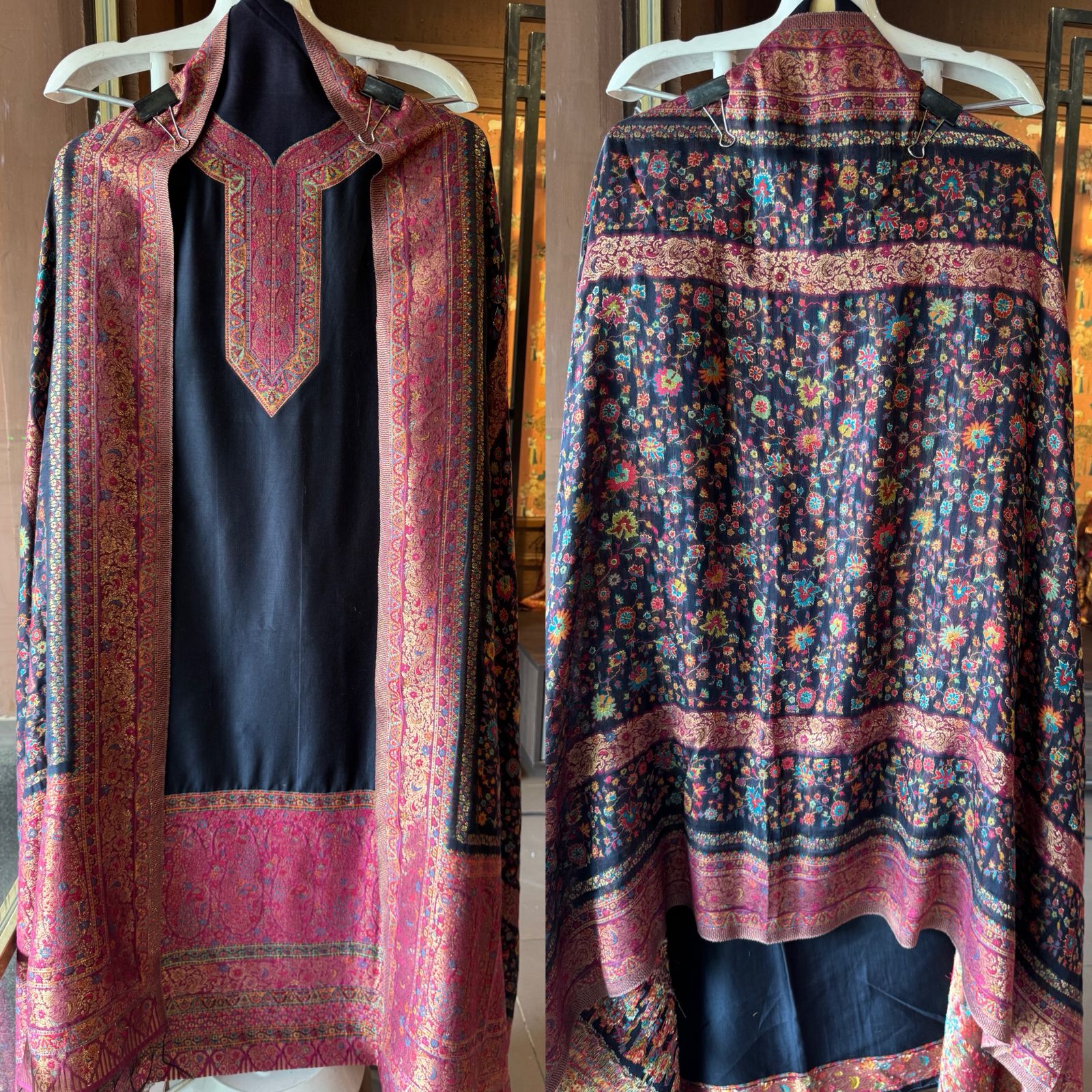 Pure Organza Silk Unstitched suit