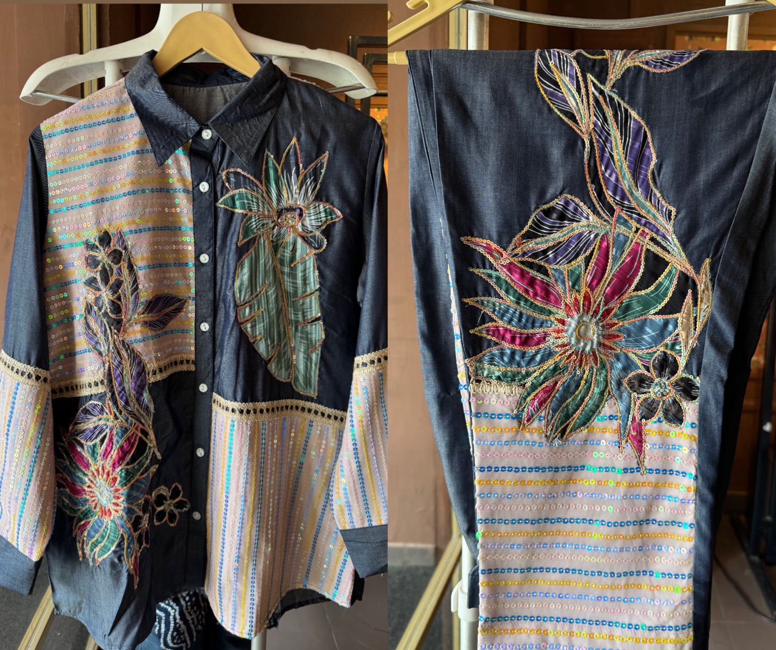 Shop our latest launch on Soft denim cotton