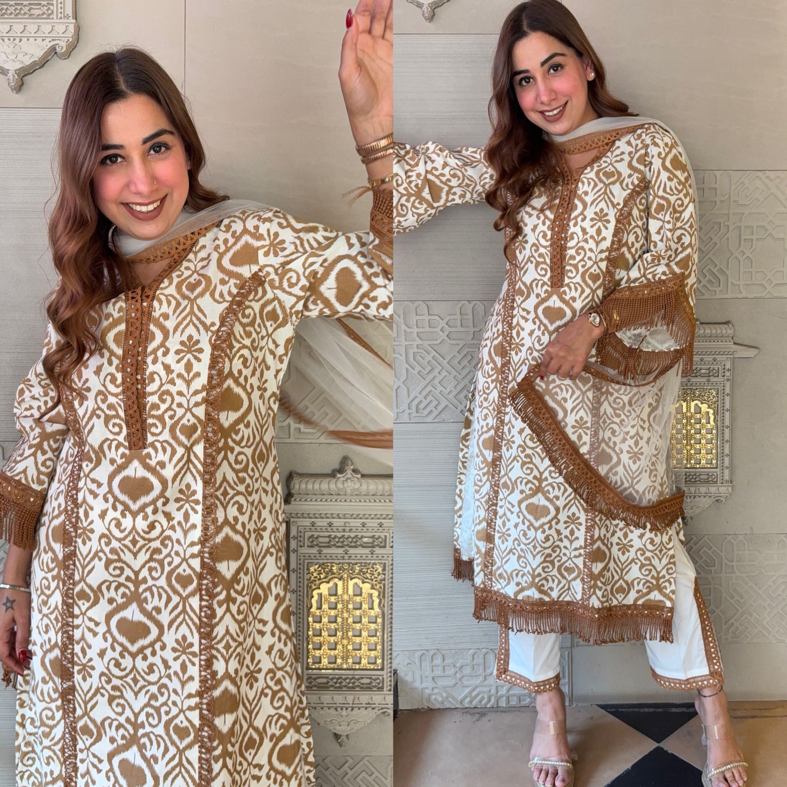 Pure Heavy Cotton stitched Shirt