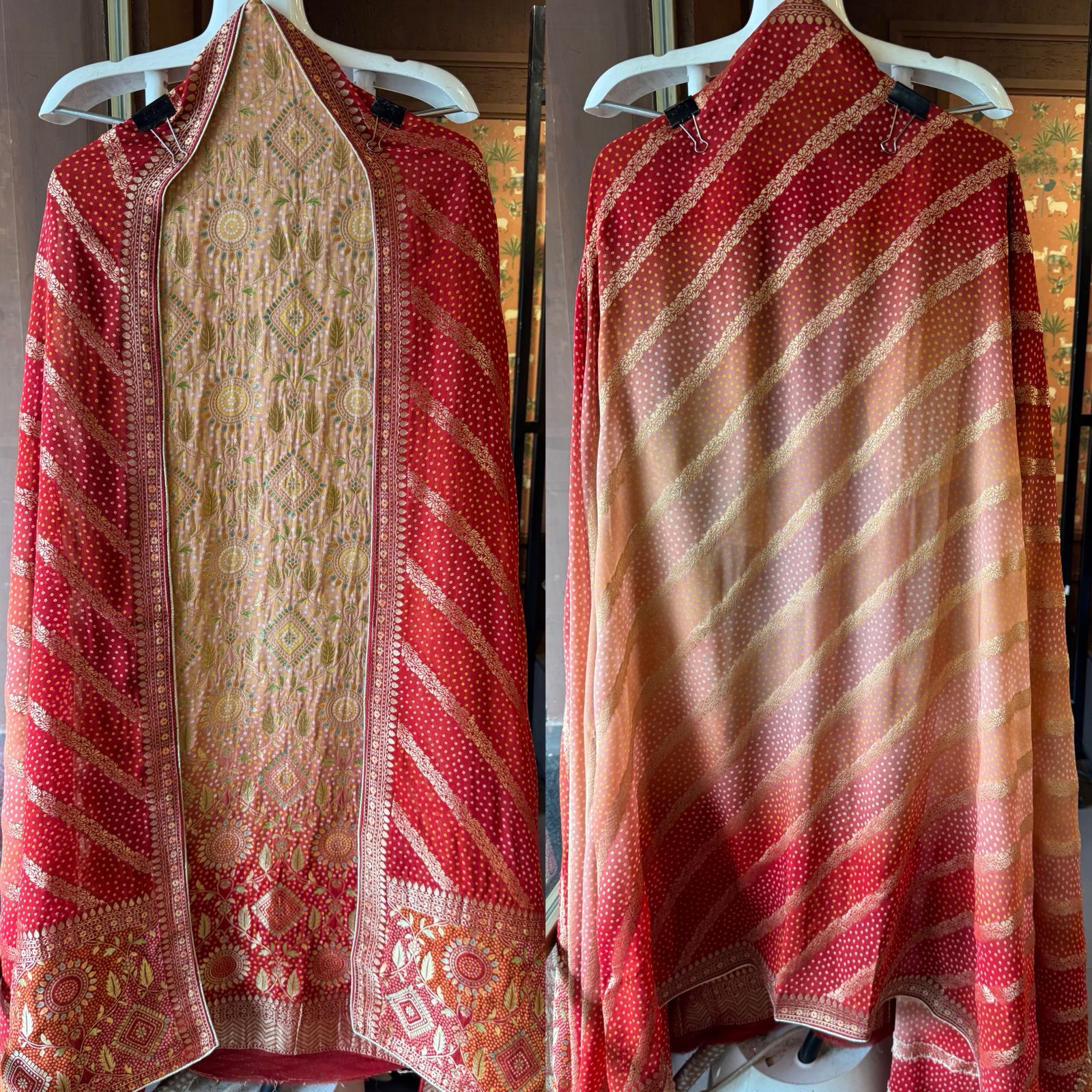 New banarsi collections With ombré shading