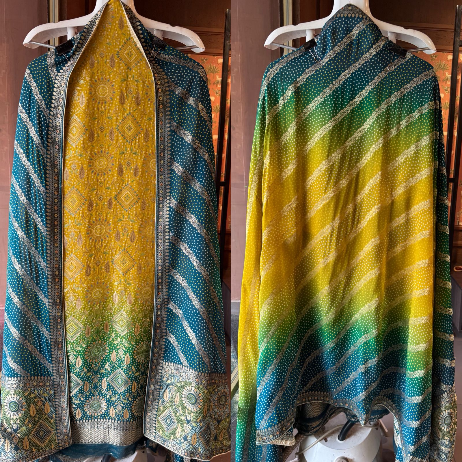 New banarsi collections With ombré shading