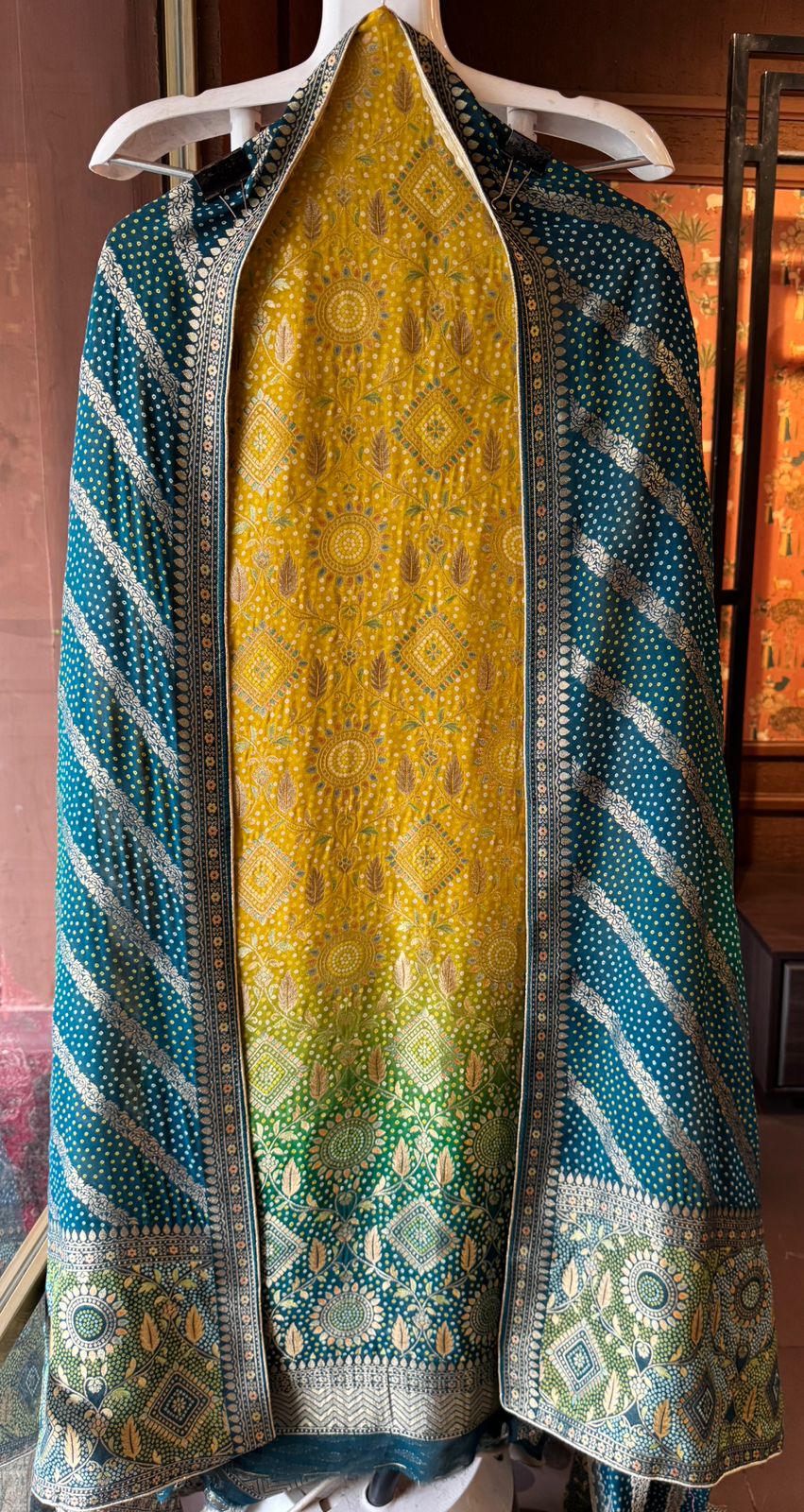 New banarsi collections With ombré shading