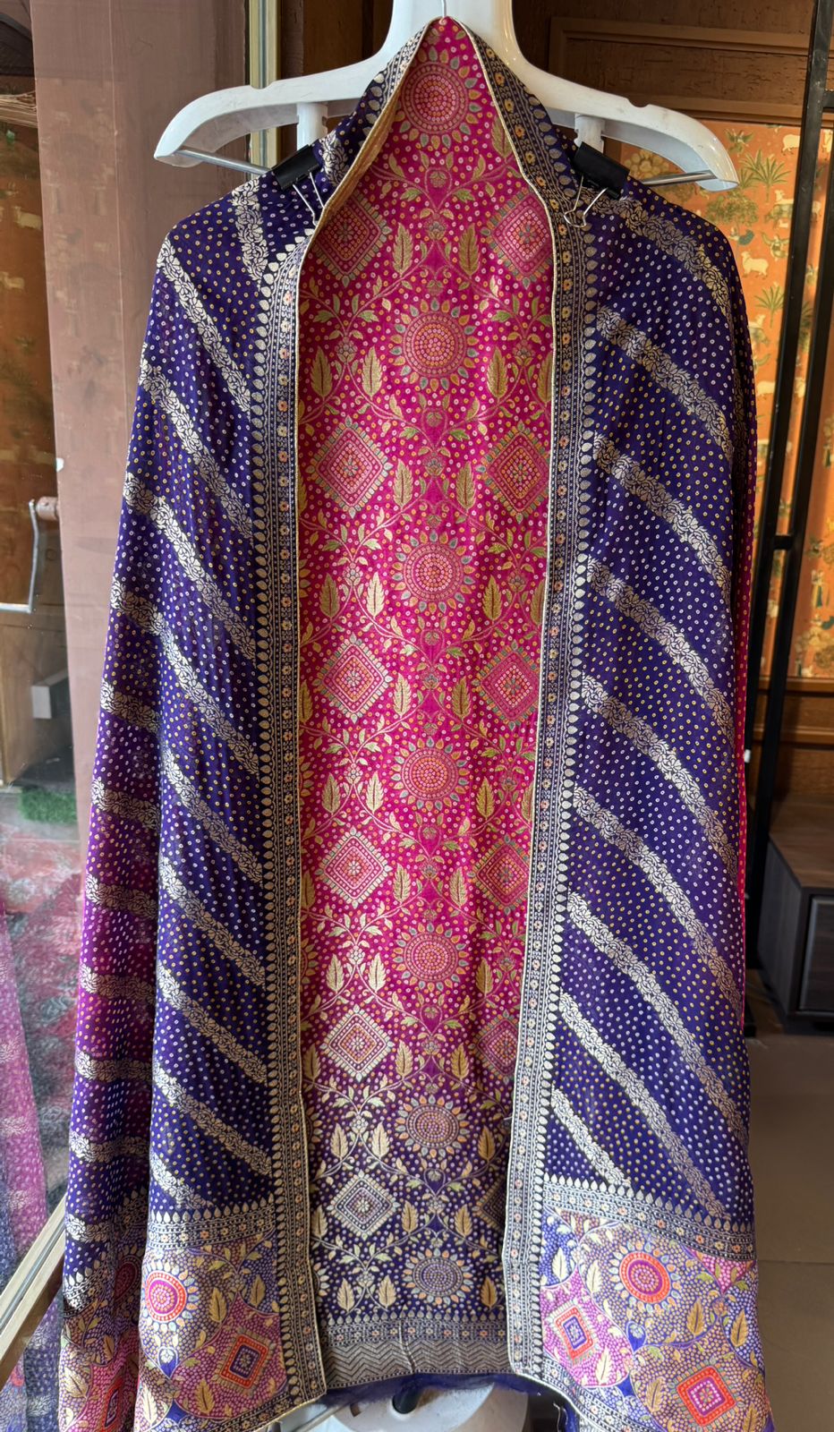 New banarsi collections With ombré shading