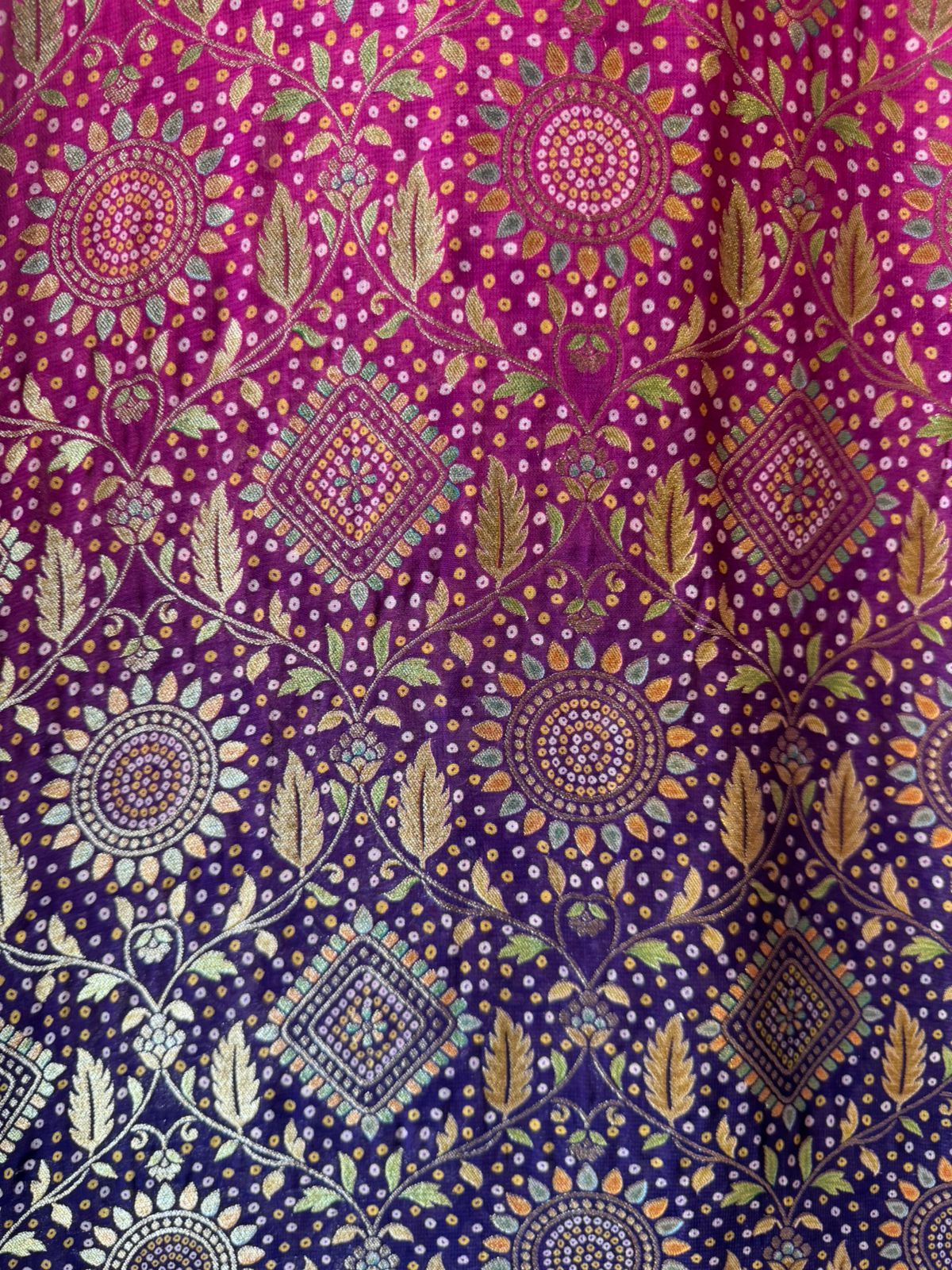 New banarsi collections With ombré shading