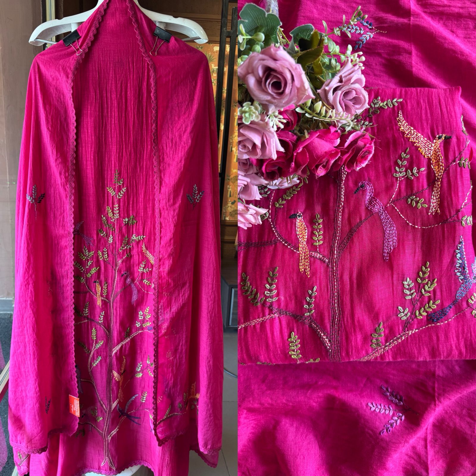 Pure Mul cotton Unstitched Suit