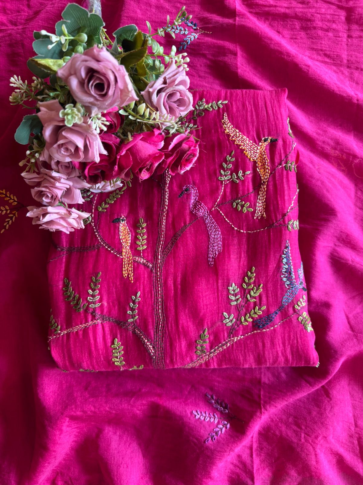 Pure Mul cotton Unstitched Suit