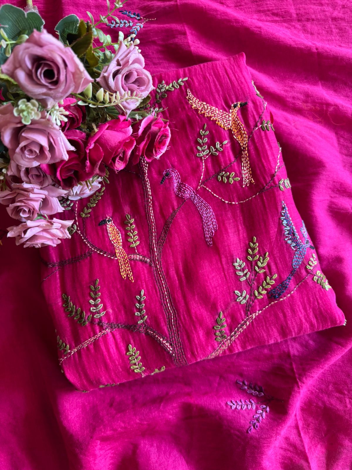 Pure Mul cotton Unstitched Suit