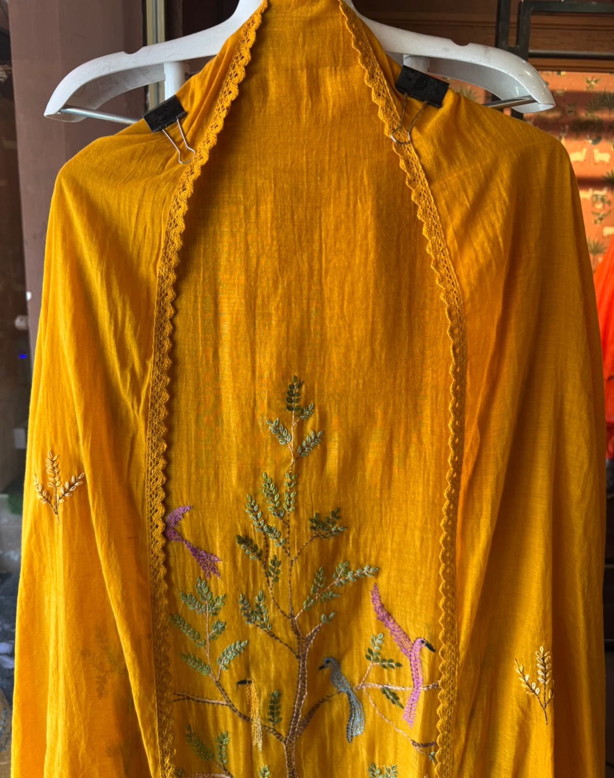 Pure Mul cotton Unstitched Suit