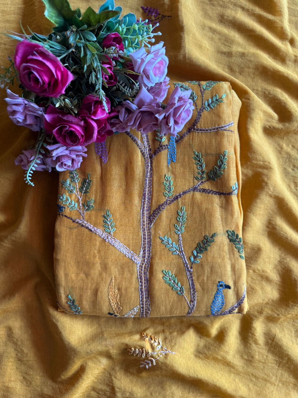 Pure Mul cotton Unstitched Suit