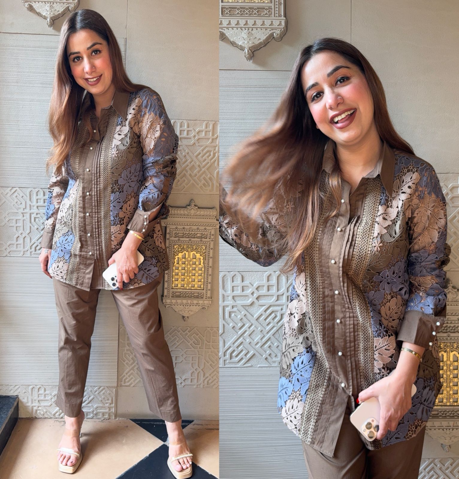 Designer Cotton coord Set