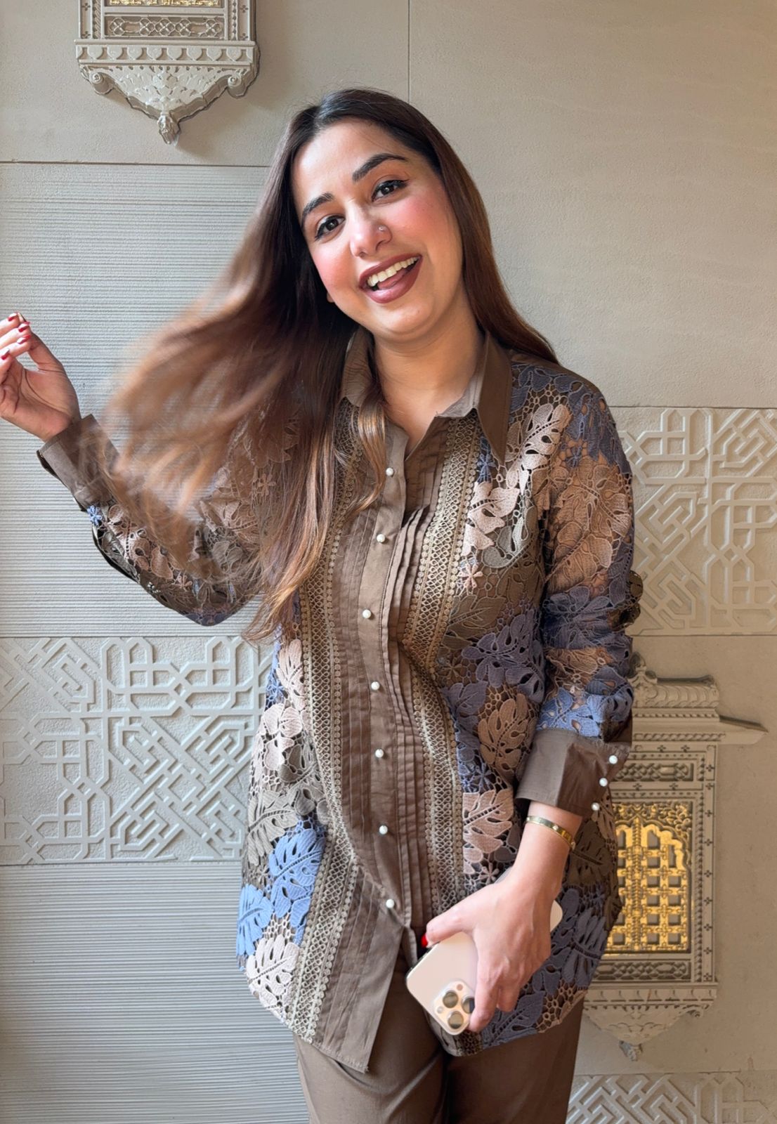 Designer Cotton coord Set