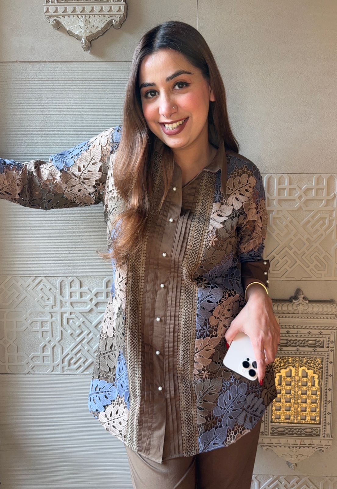 Designer Cotton coord Set