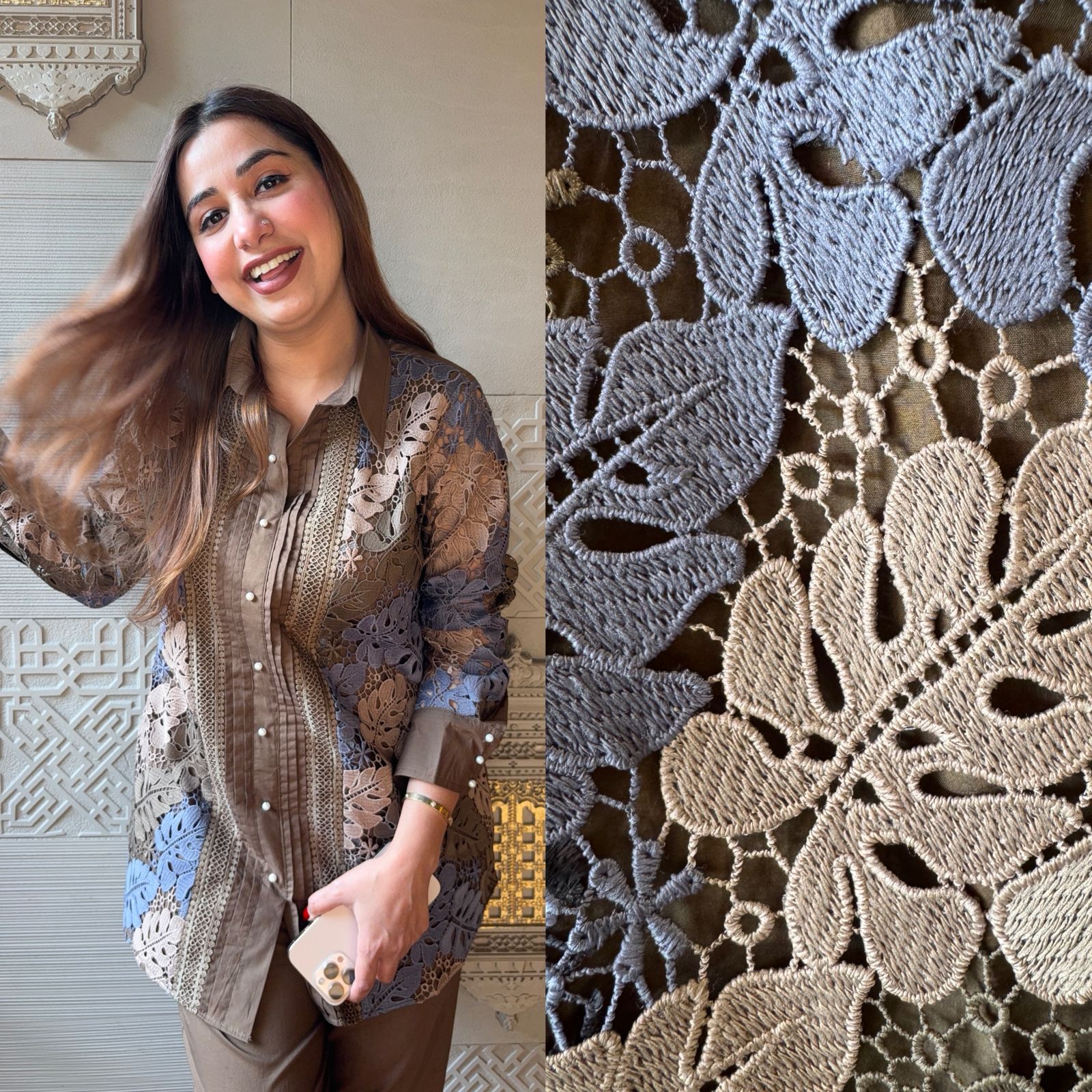 Designer Cotton coord Set