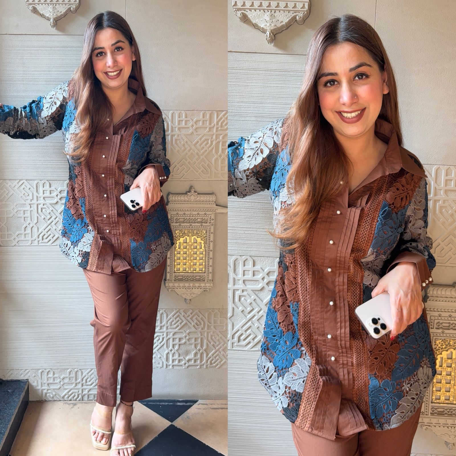 Designer Cotton coord Set