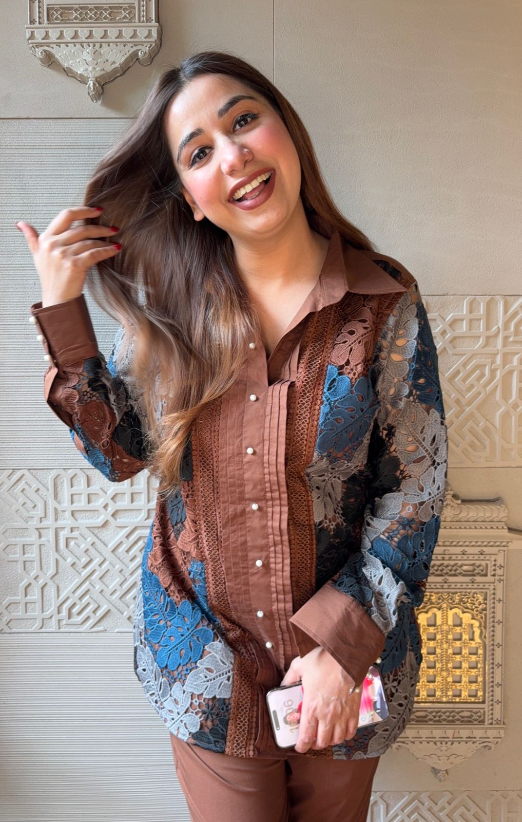 Designer Cotton coord Set