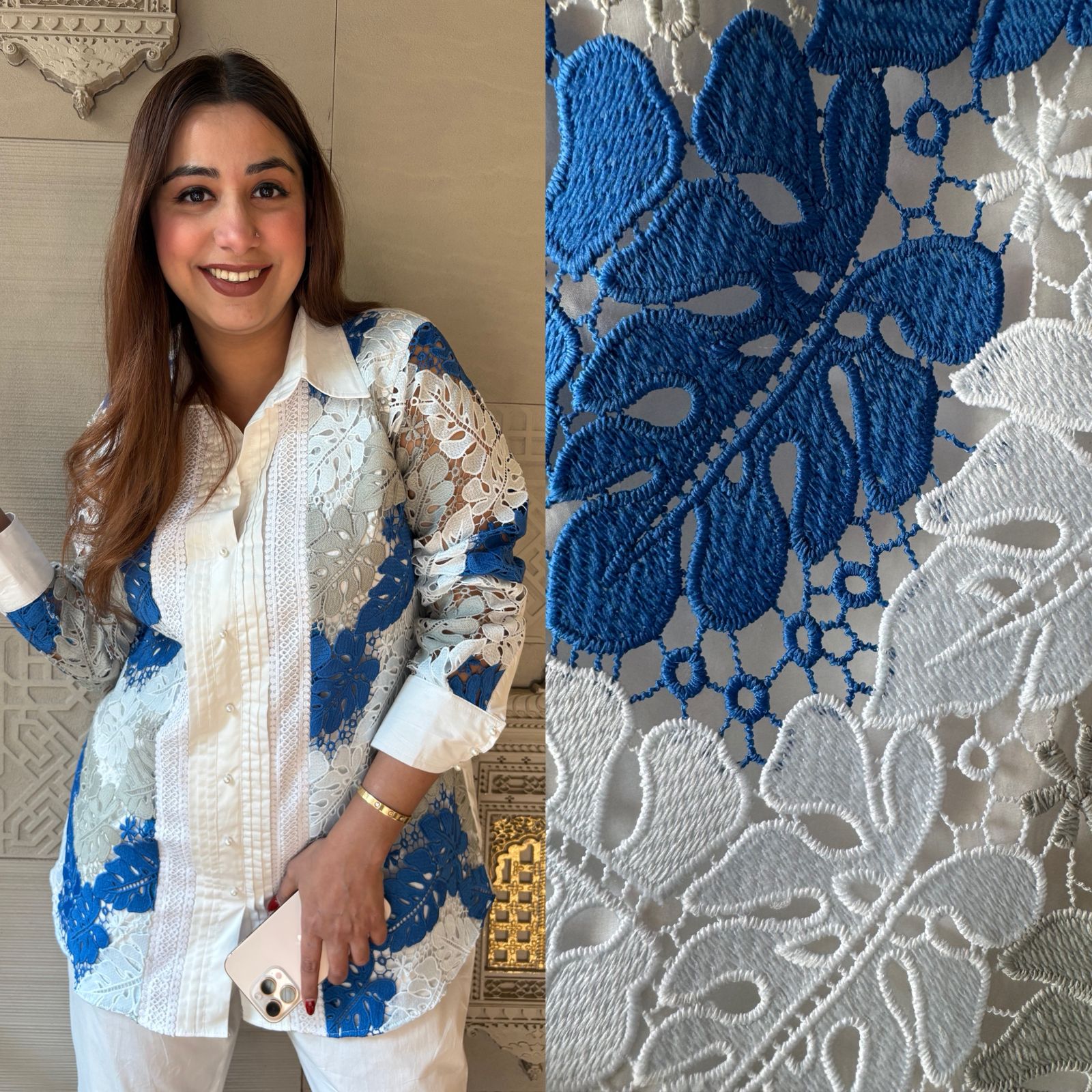 Designer Cotton coord Set