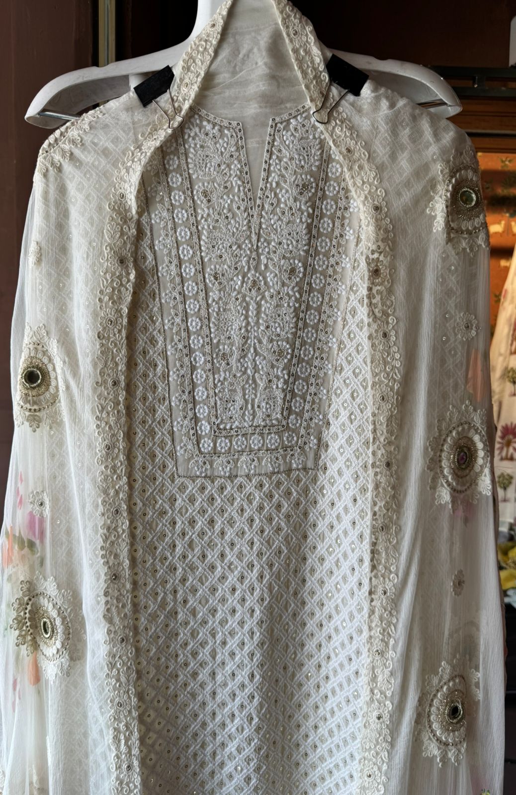 Pure Georgette Unstitched shirt