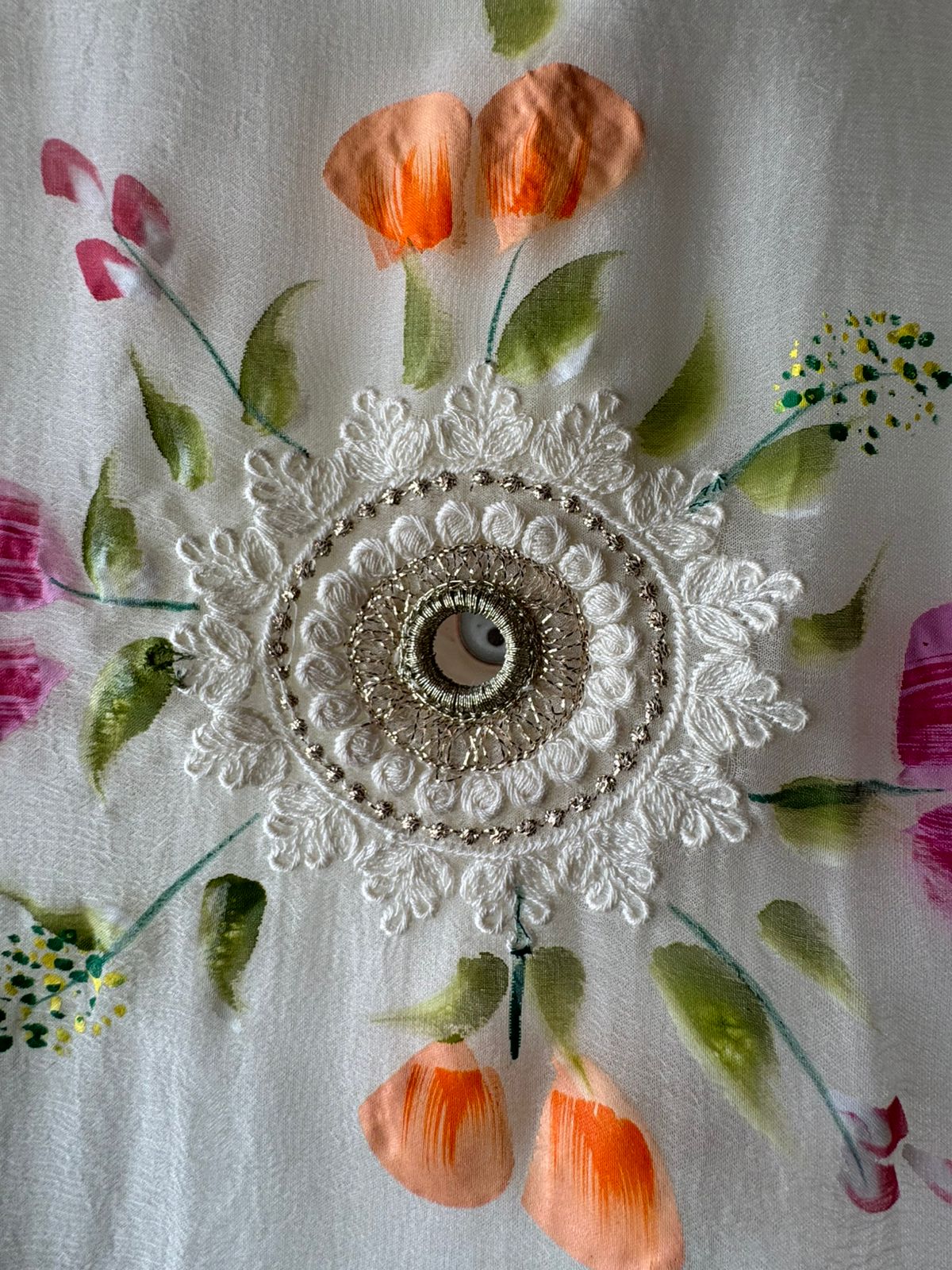 Pure Georgette Unstitched shirt