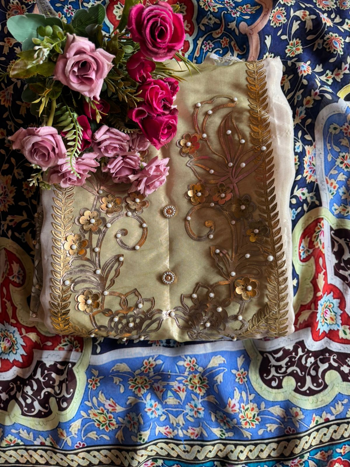 Pure Tissue unstitched shirt