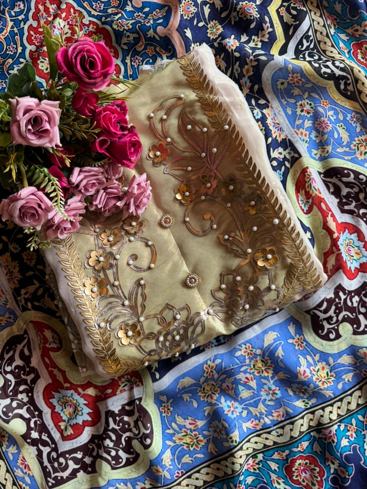 Pure Tissue unstitched shirt