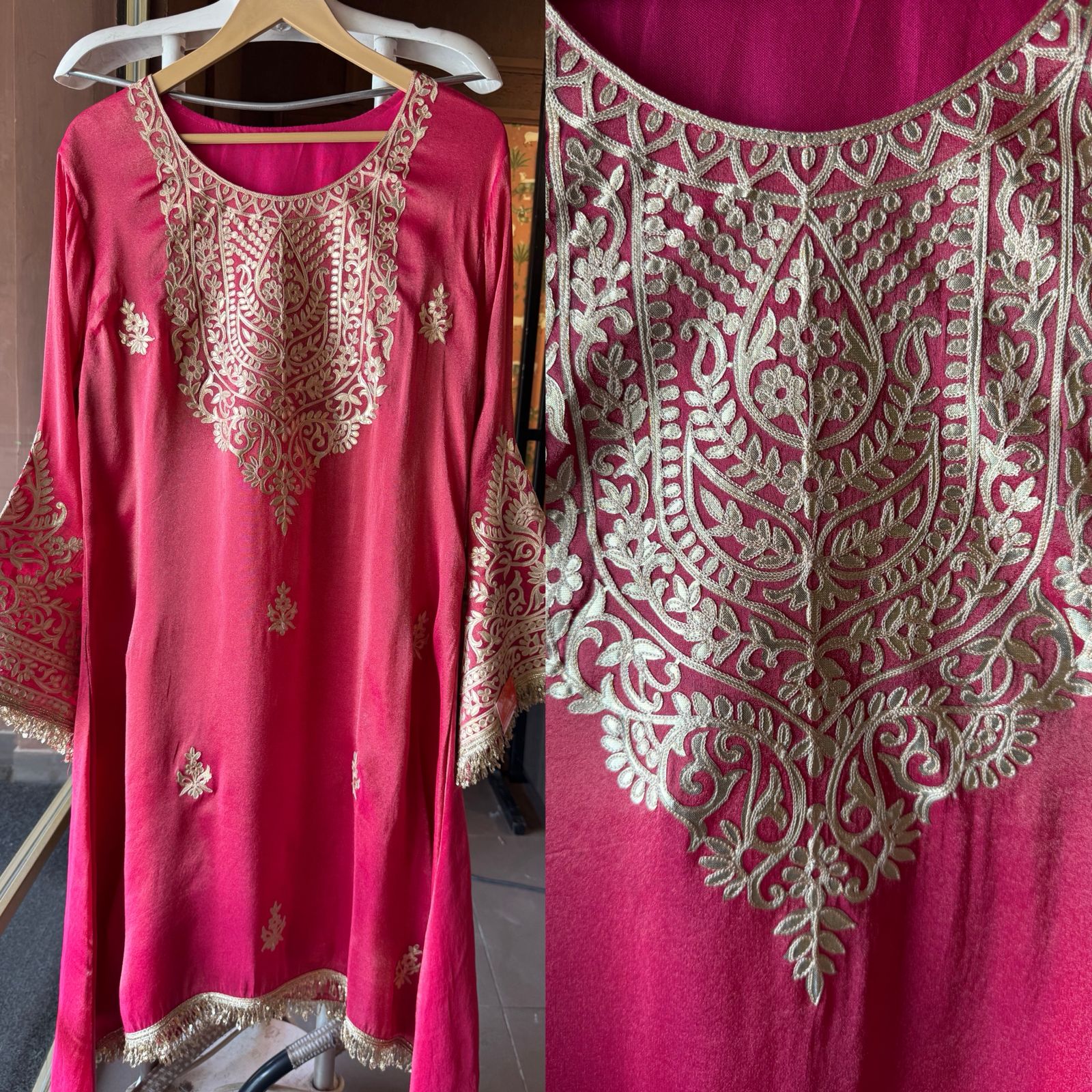 Shimmer tissue long coord set