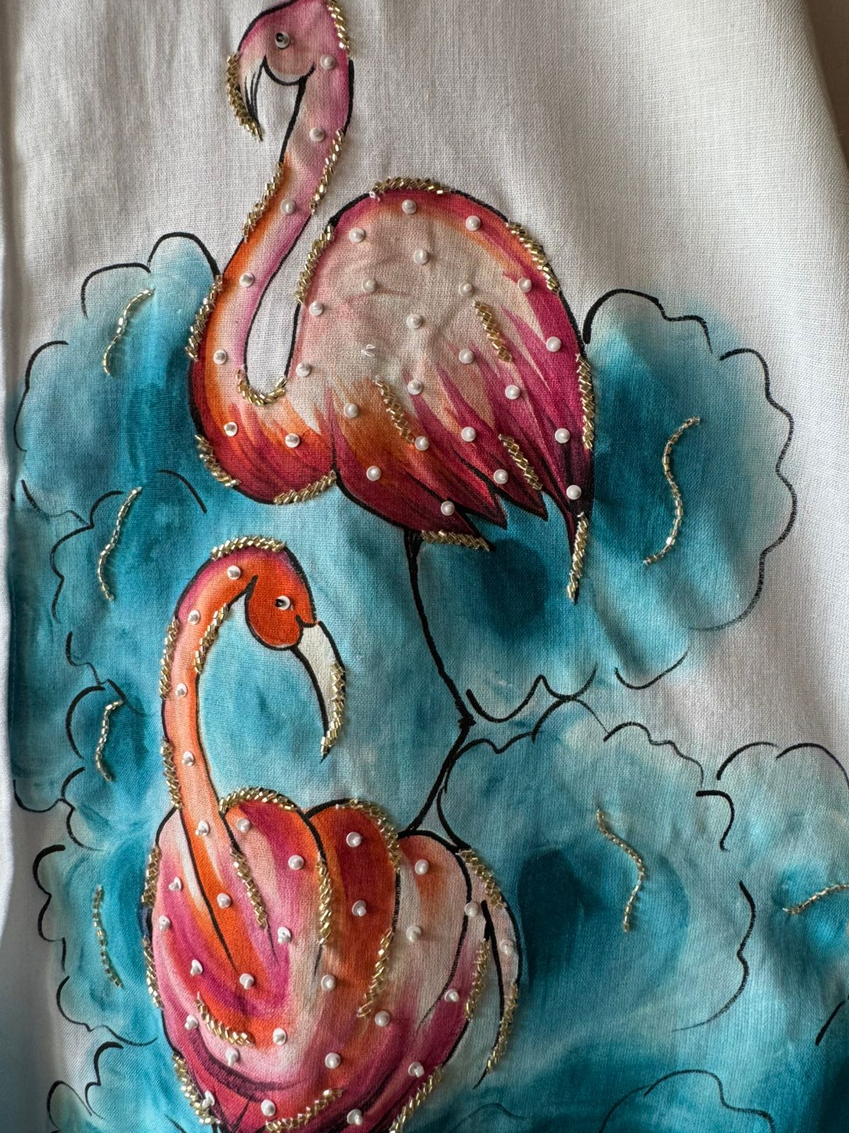 Pure cotton linen Coord set