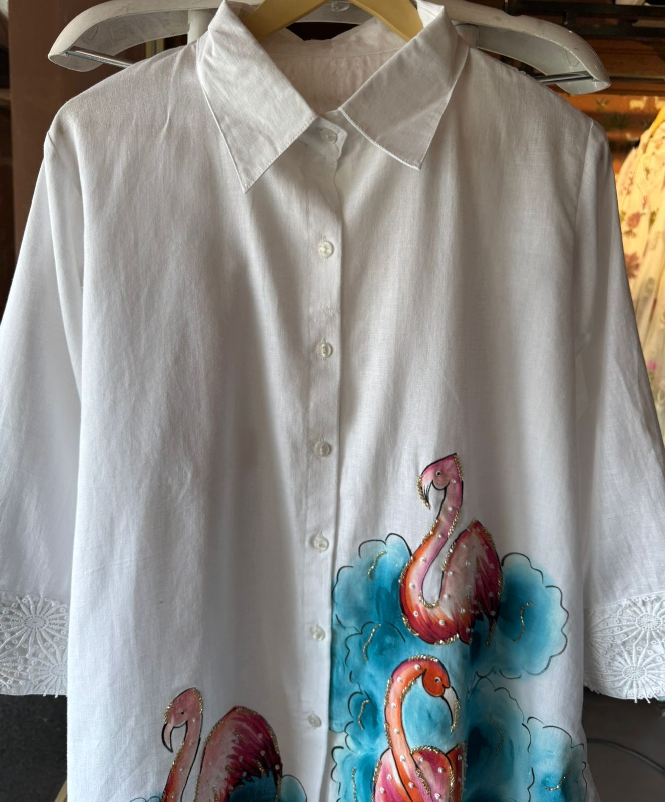 Pure cotton linen Coord set