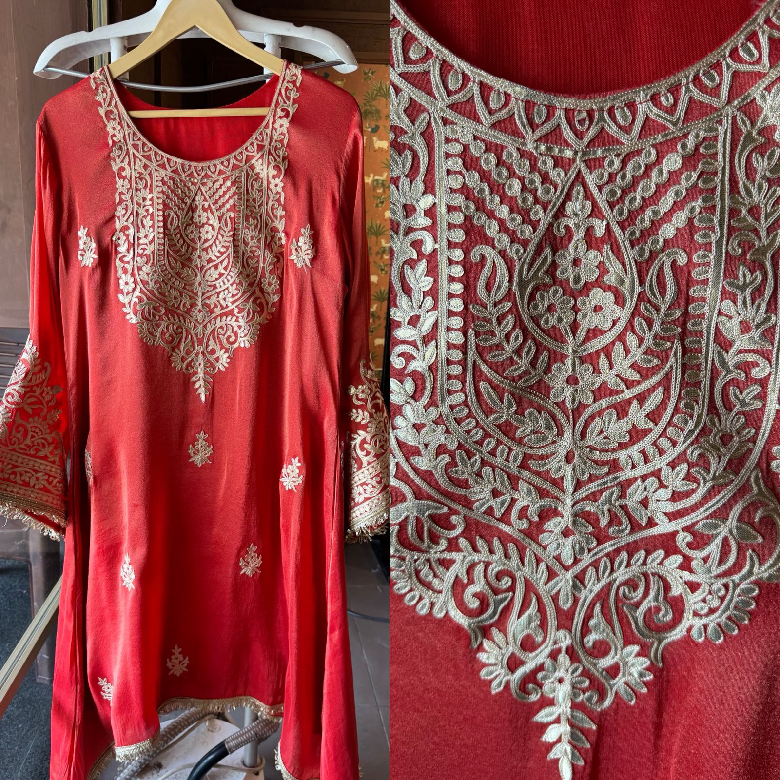 Shimmer tissue long coord set